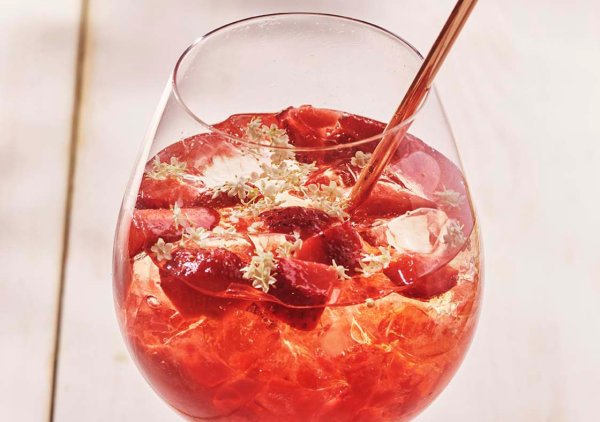 Spritz à la fraise 